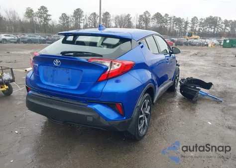 2020 Toyota C-Hr Xle z USA, uszkodzony, nr VIN NMTKHMBX1LR109778
